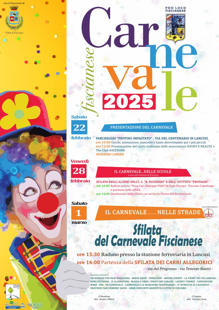 CARVEVALE FISCIANESE 2025